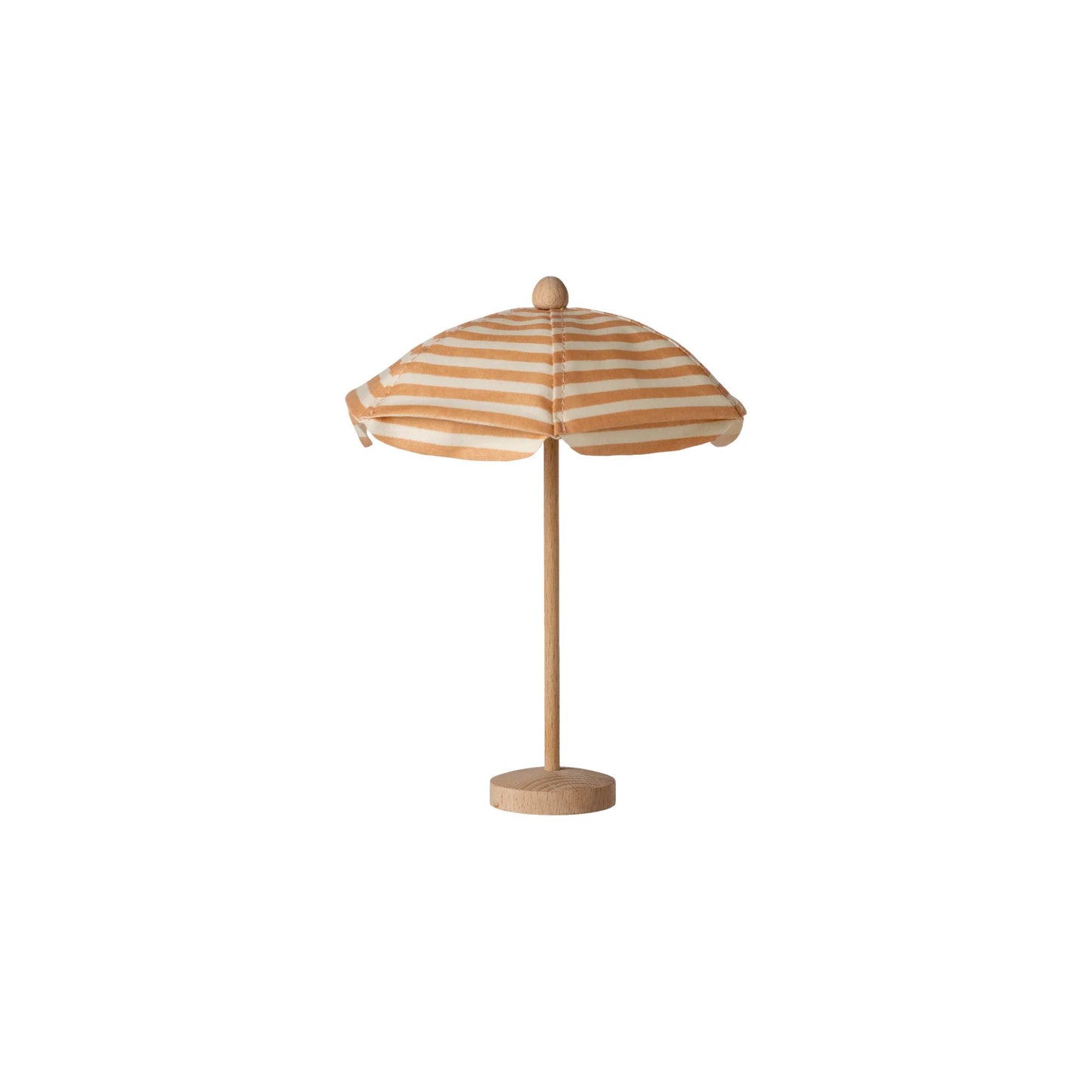 Maileg beach umbrella mouse soft coral miniature accessory