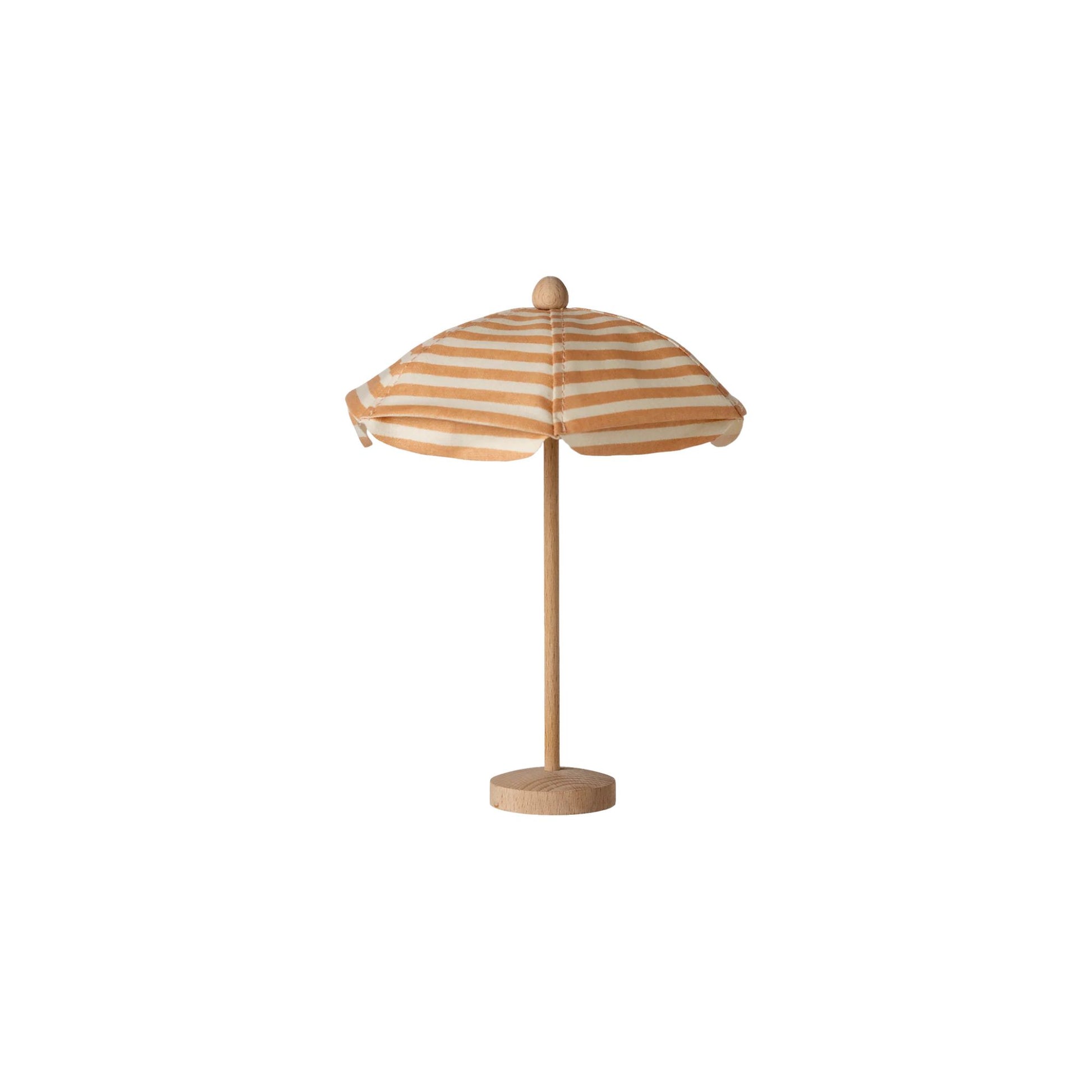 Maileg beach umbrella mouse soft coral miniature accessory