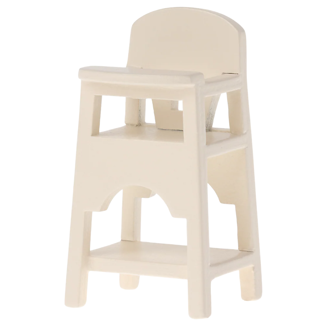 Maileg Mouse High Chair - Off White