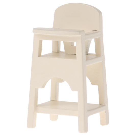 Maileg Mouse High Chair - Off White