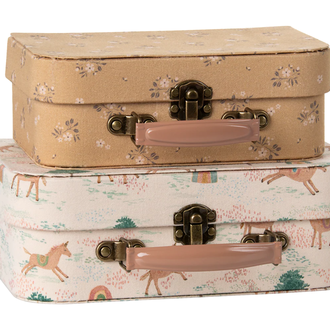 Maileg Suitcase Set, 2 pcs - Unicorn