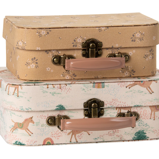 Maileg Suitcase Set, 2 pcs - Unicorn