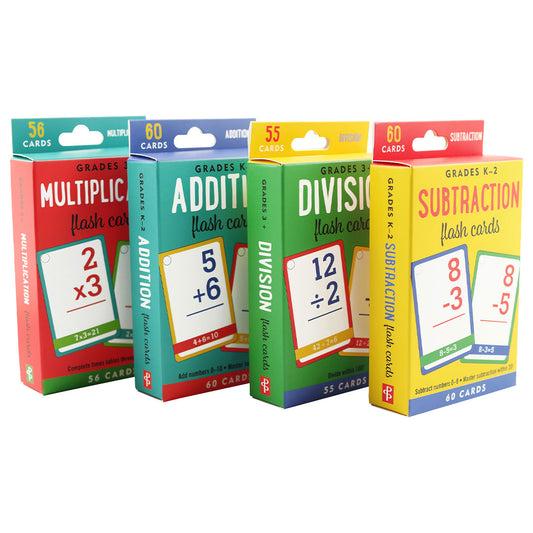 Math Flash Cards Set