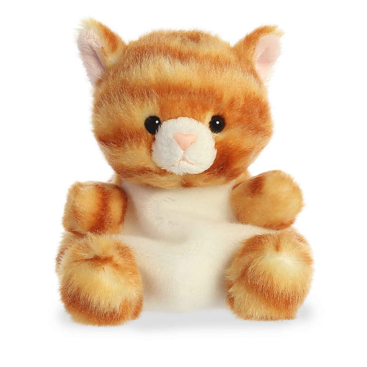 orange kitty stuffed animal