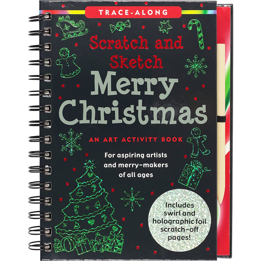 art activity book based around everything christmas