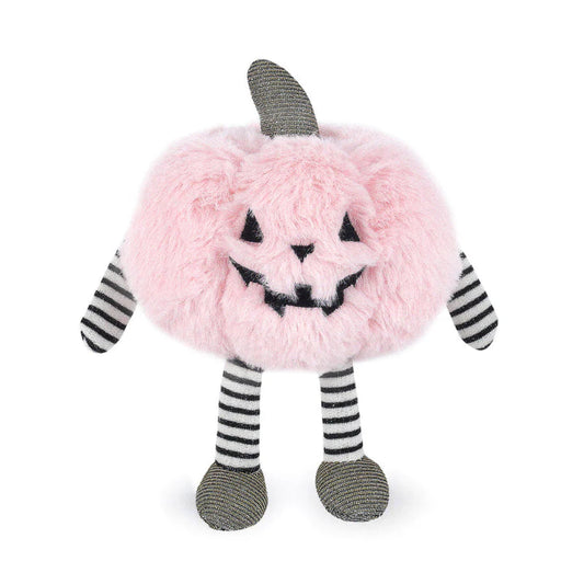 pink pumpkin stuffed animal