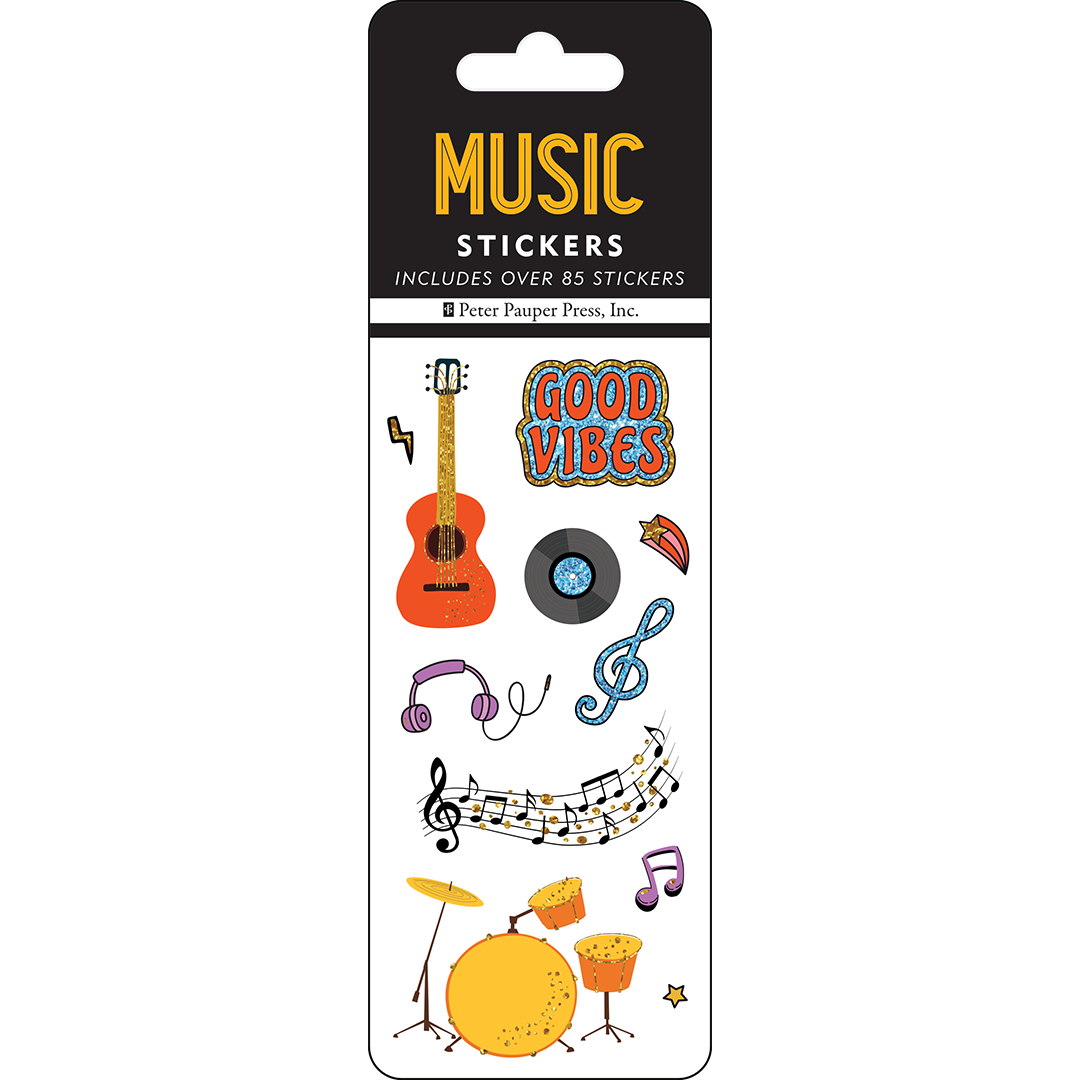 music style stickers (60 included)