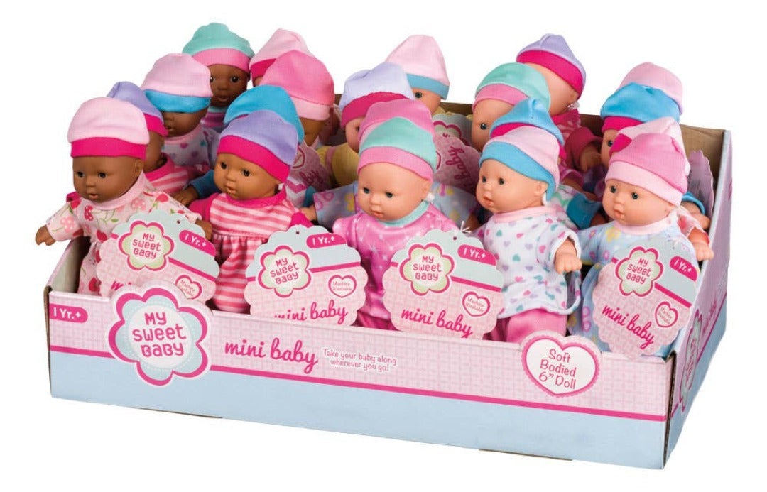 all variants of the mini baby dolls