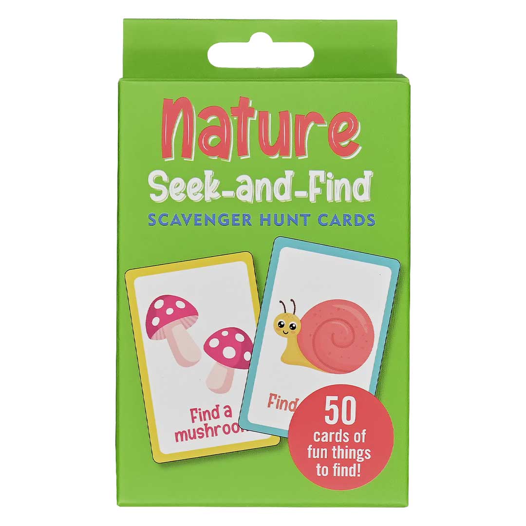 Nature Seek-and-Find Scavenger Hunt Cards