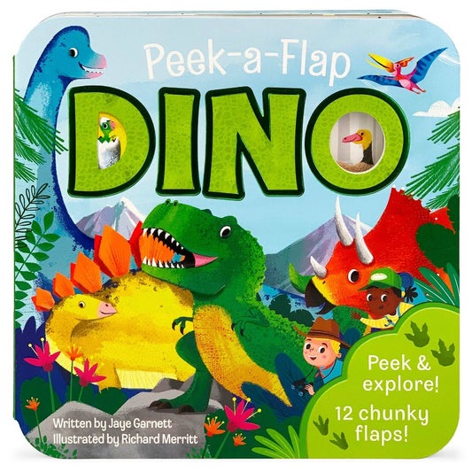 Peek-a-Flap: Dino Board Book