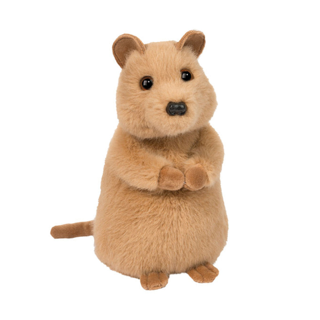 little brown stuffed quokka toy