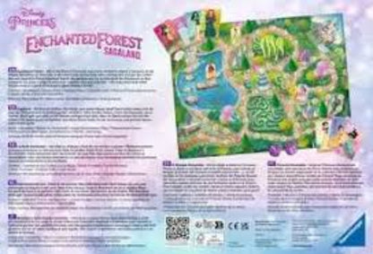 Disney Princess Enchanted Forest game box with colorful graphics and text.