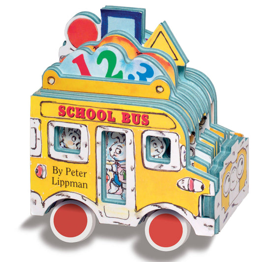 school bus shaped book