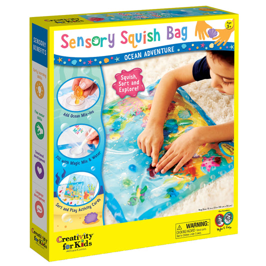 sensory squish bag for kids