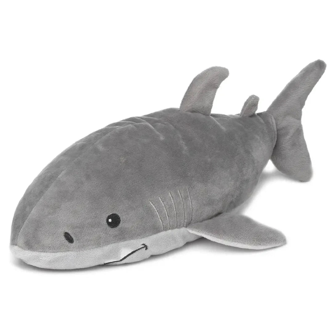 Gray shark plush
