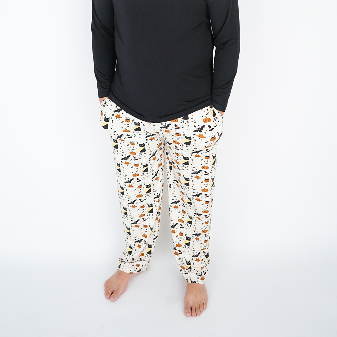 FINAL SALE* Spooky Cute Halloween Beige Bamboo Relaxed Lounge Pajama –  Emerson and Friends