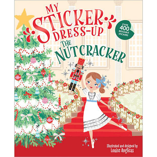 sticker dress up nutcracker book cover