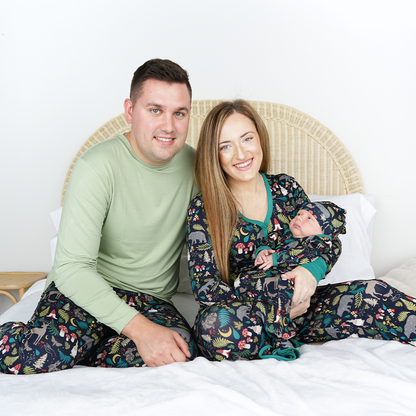 Night Forest Bamboo Relaxed Lounge Pajama Pants