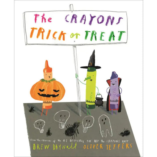 a halloween book called the crayons trick or treat