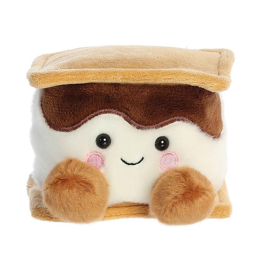 s'more shaped stuffed animal