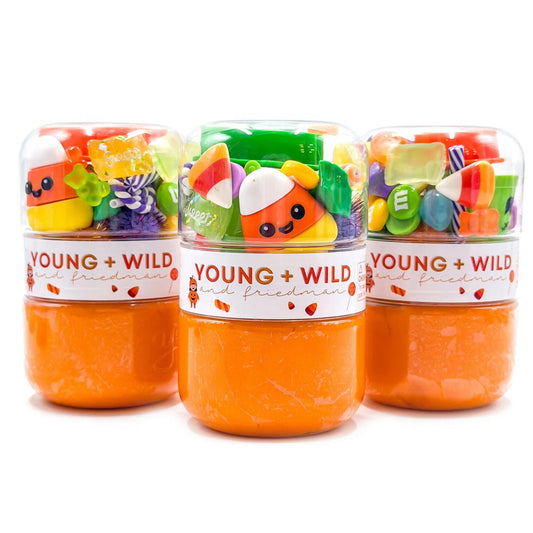 Young + Wild & Friedman - Grab & Go Jar -  Trick or Treat