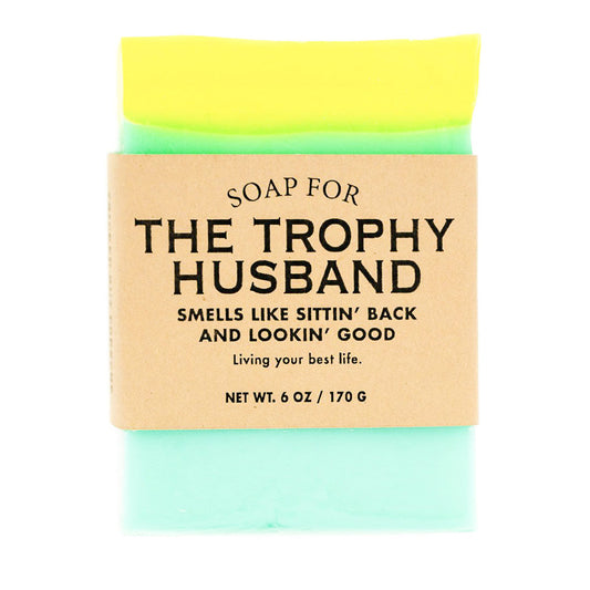 The Trophy Husband Funny Soap