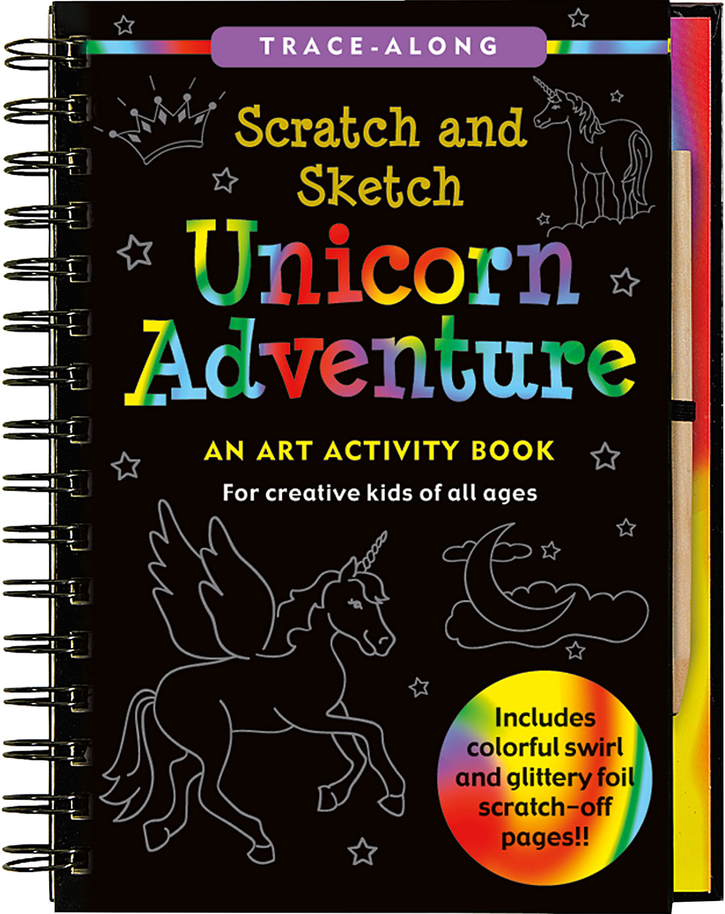 drawing and sketch book based on unicorns