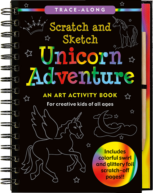 drawing and sketch book based on unicorns