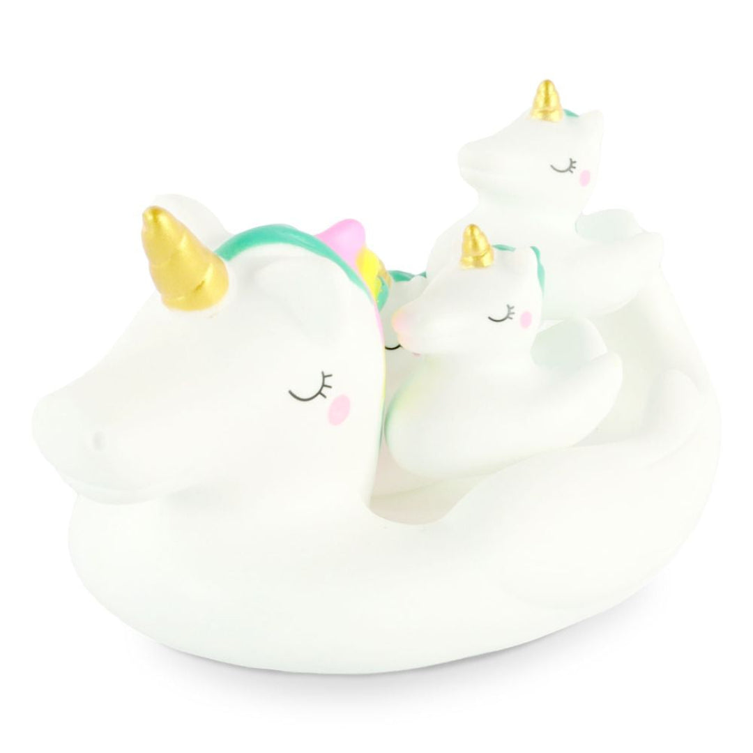 Unicorn bath toys