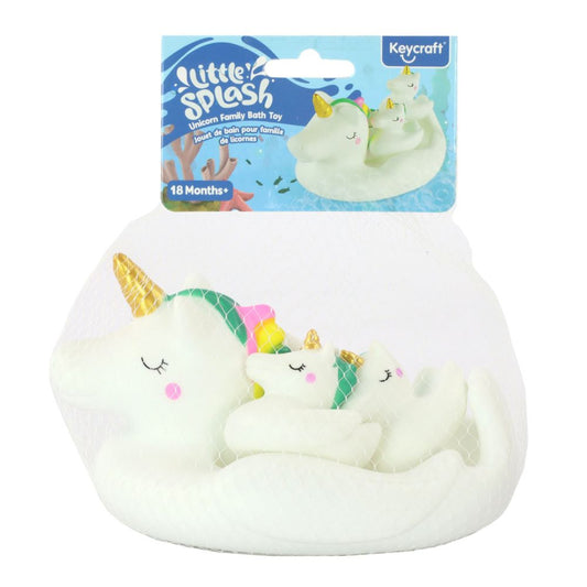 Unicorn bath toys