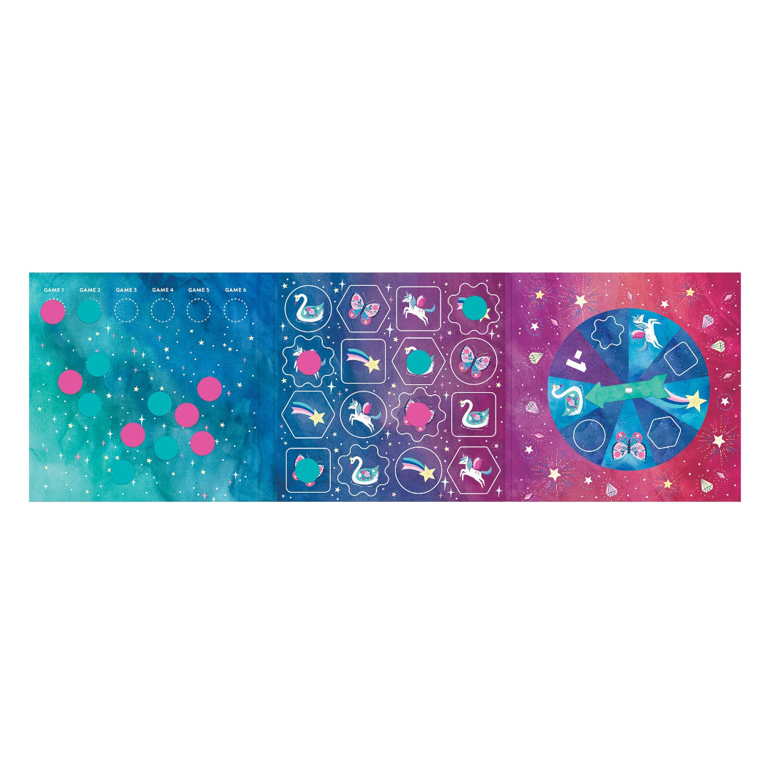 Unicorn Magic 4-in-a-Row Magnetic Board Game