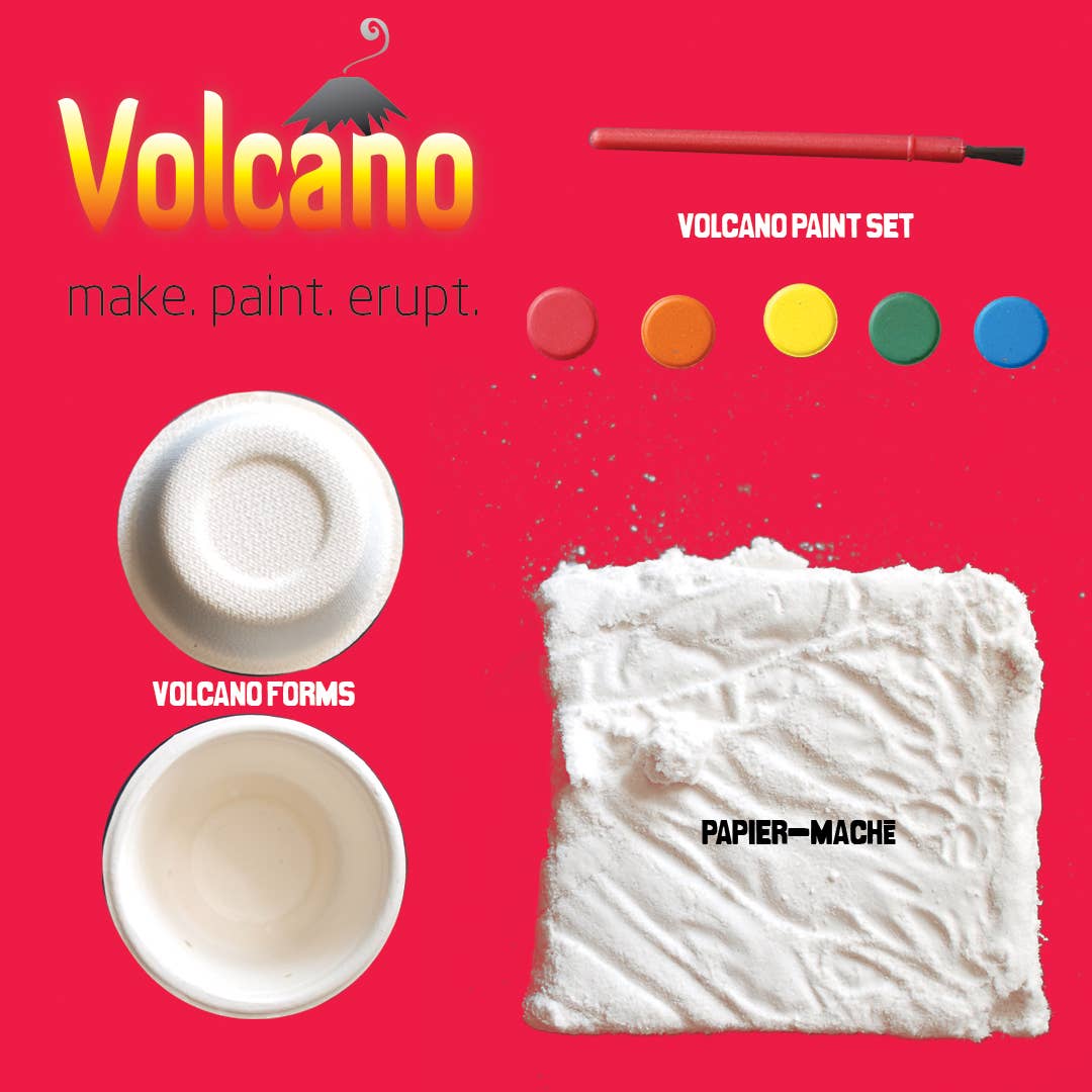 kit to build your own volcano at home