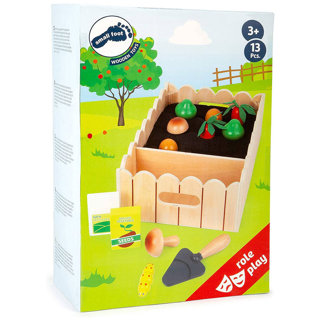 mini vegetable garden for kids to learn gardening