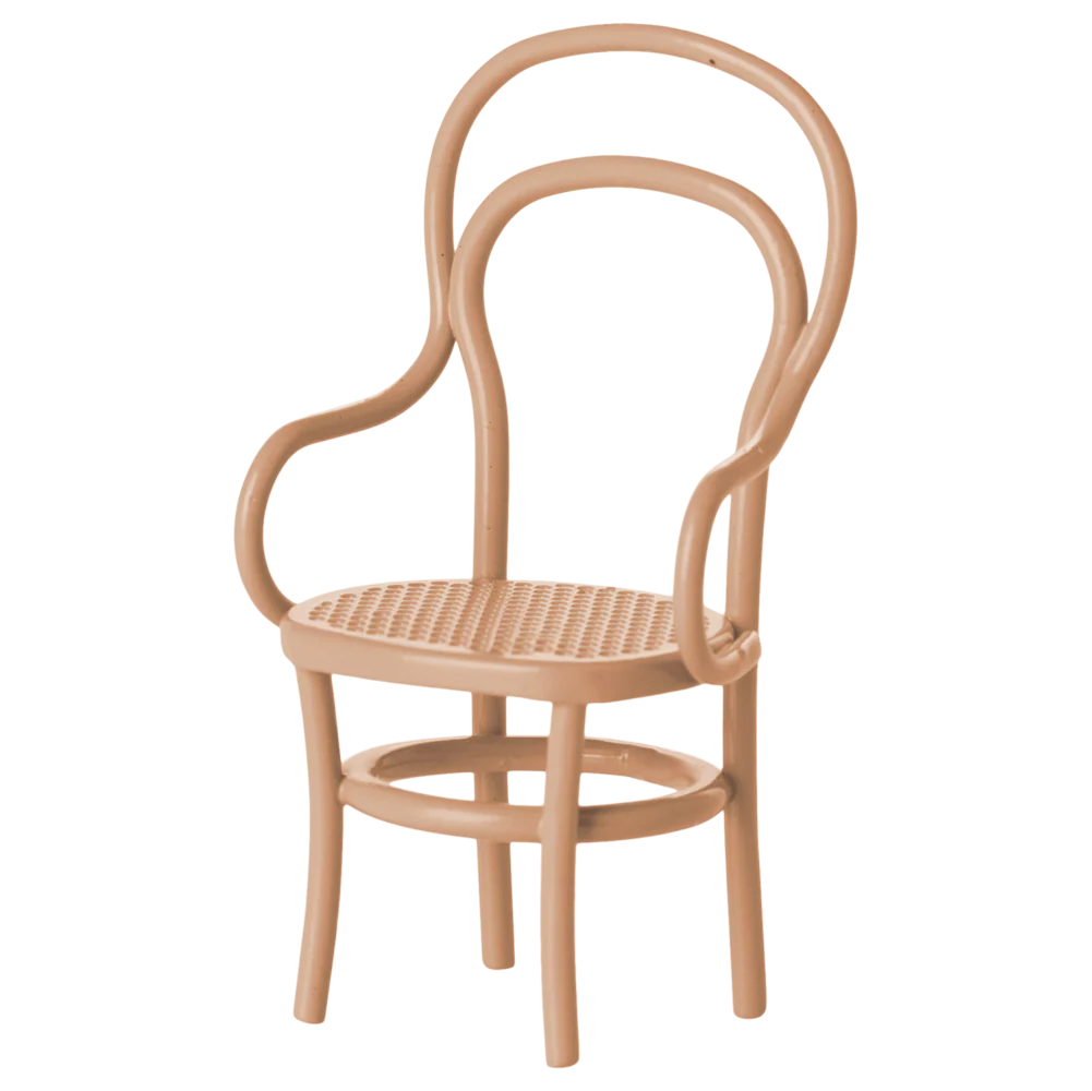 • Maileg vintage chair mouse dark powder miniature furniture
• Mini dark powder metal chair for Maileg mice dollhouse