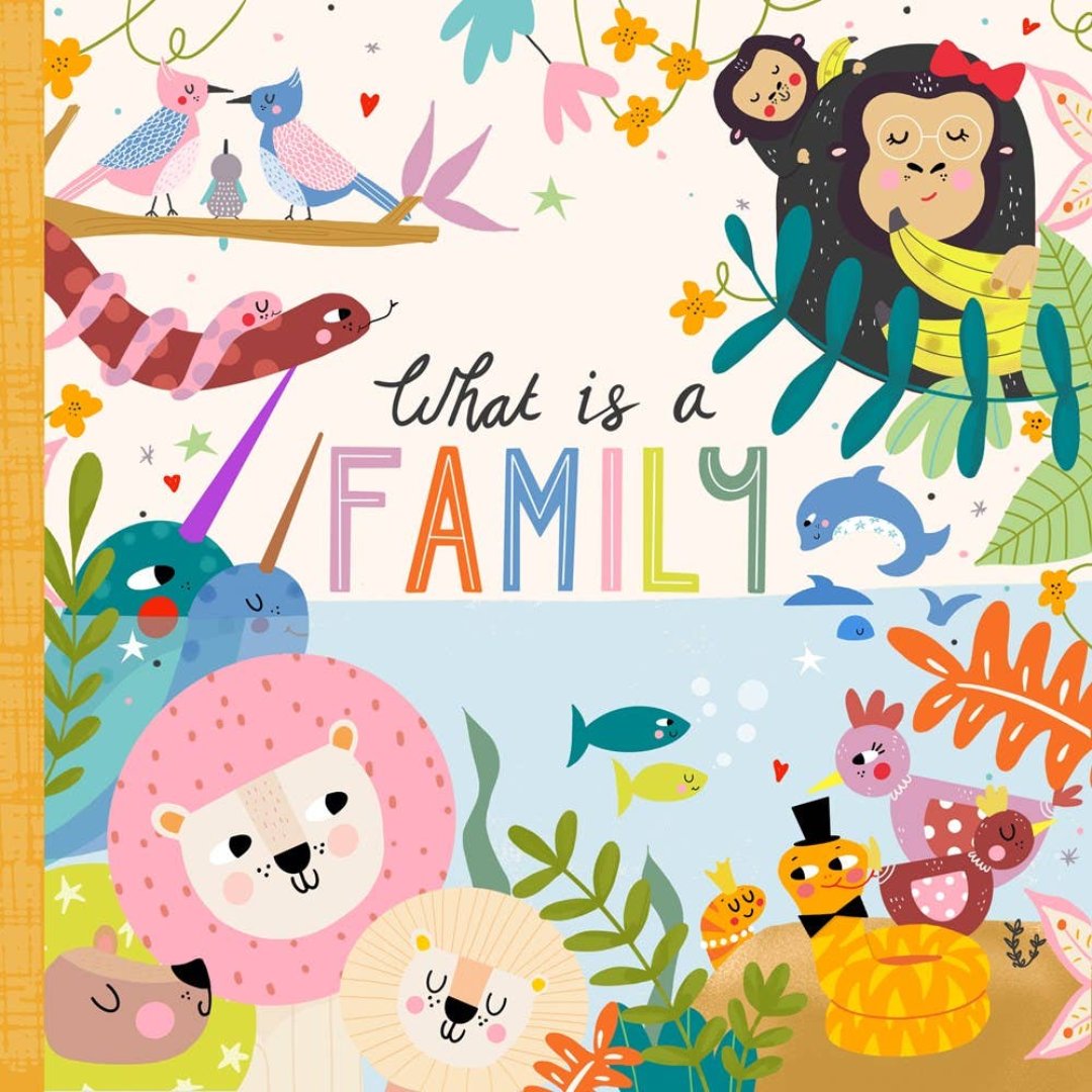 jungle animals families book