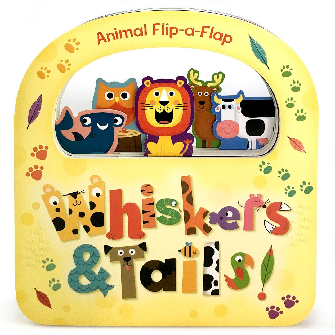 Whiskers & Tails Animal Flip-a-Flap Board Book