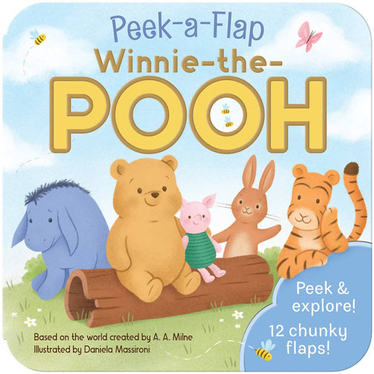 Winnie the Pooh peek-a-flap board book