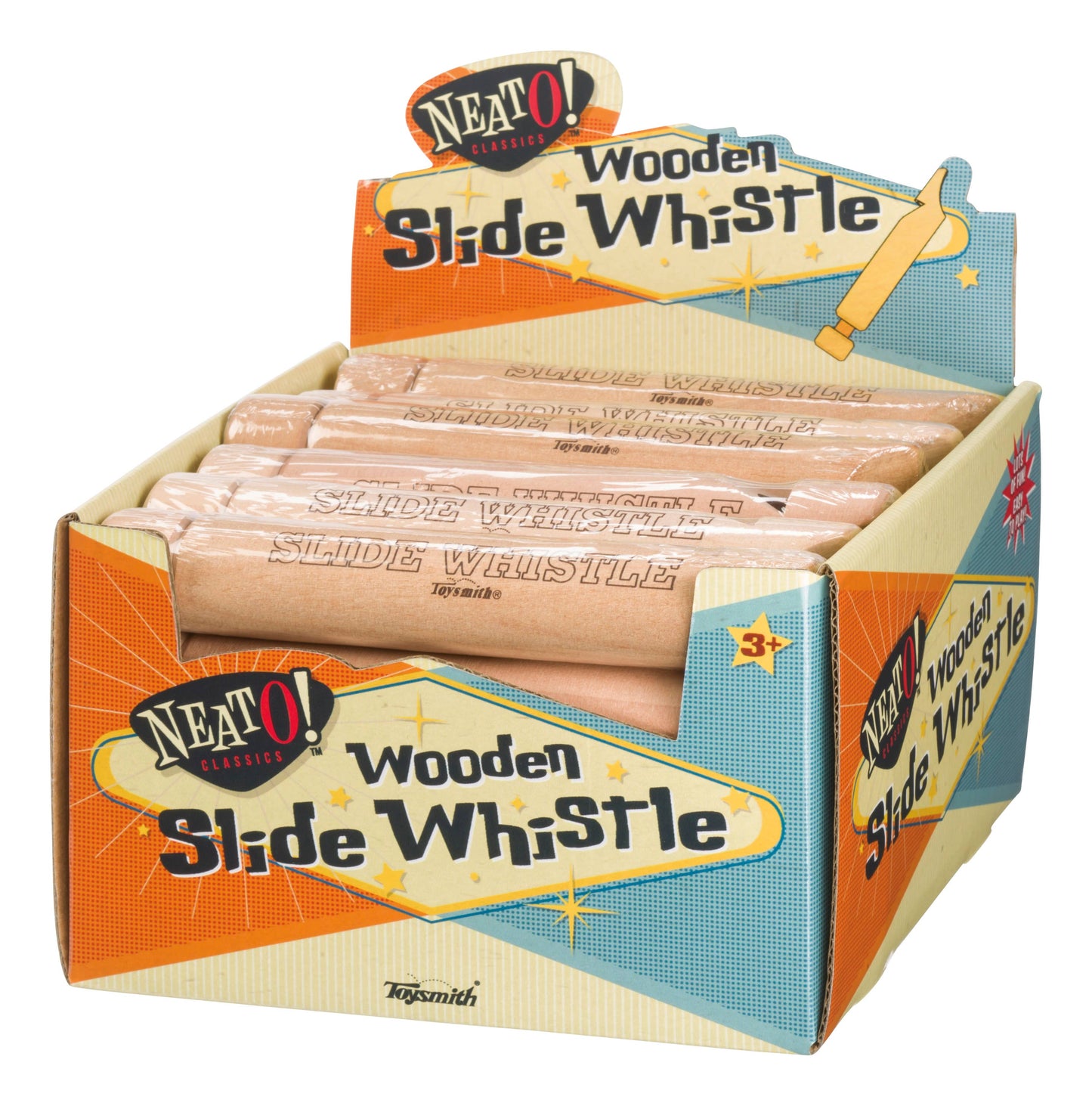 Neato! Wooden Toy Slide Whistle (Sold Separately)