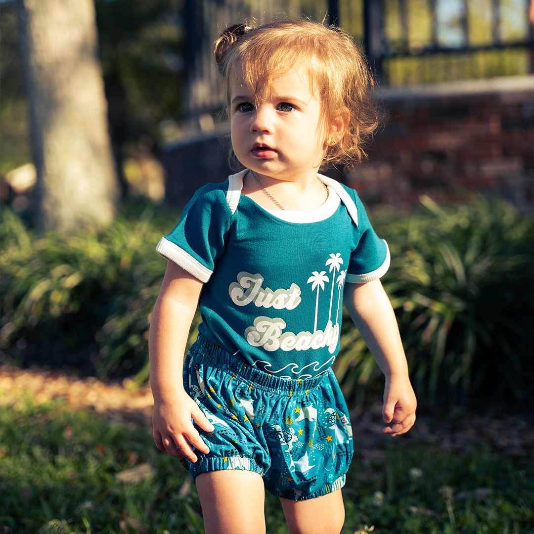Ocean Friends Viscose Bamboo Baby Bloomers