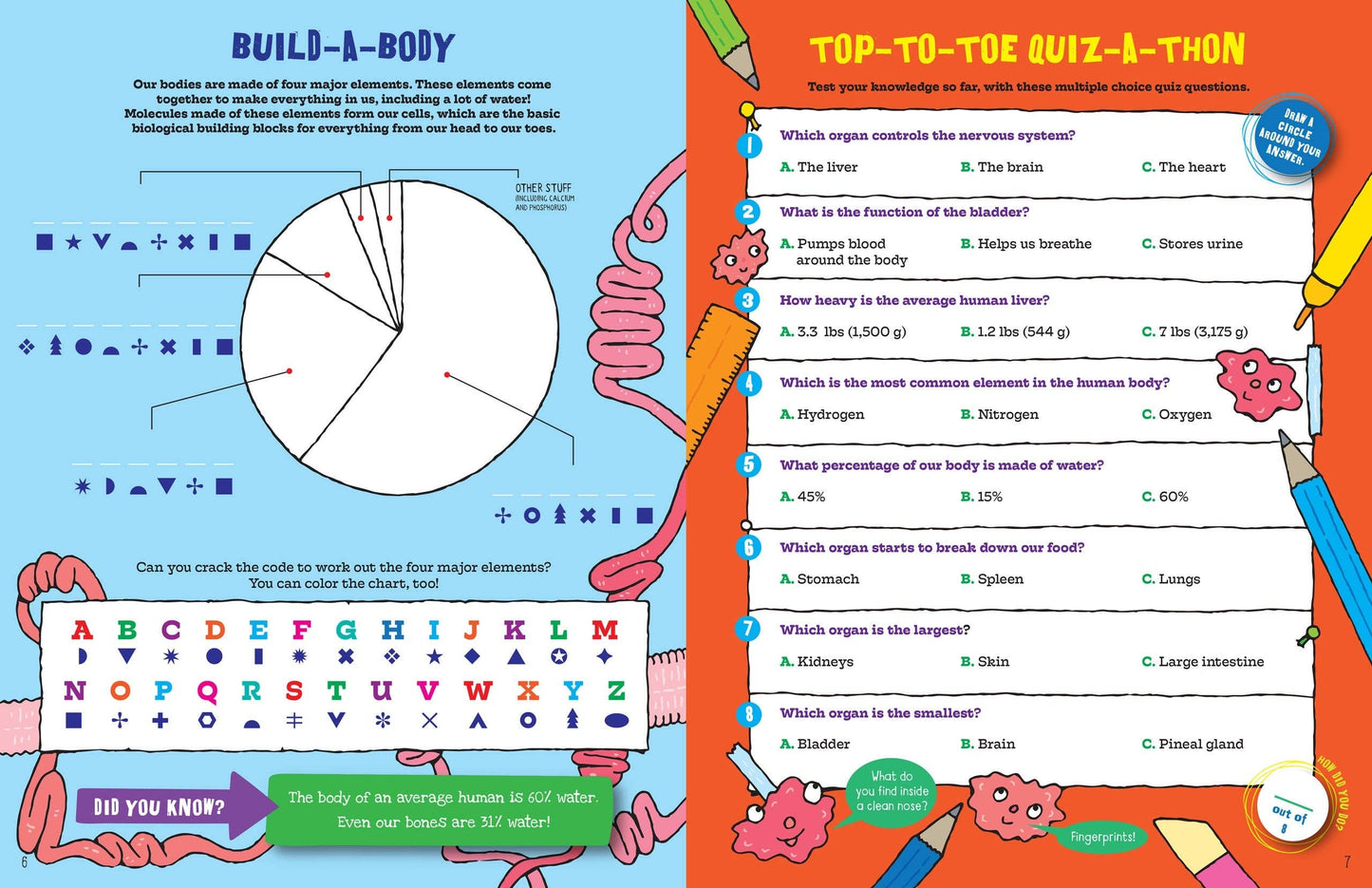 The Human Body Kids Activity Book