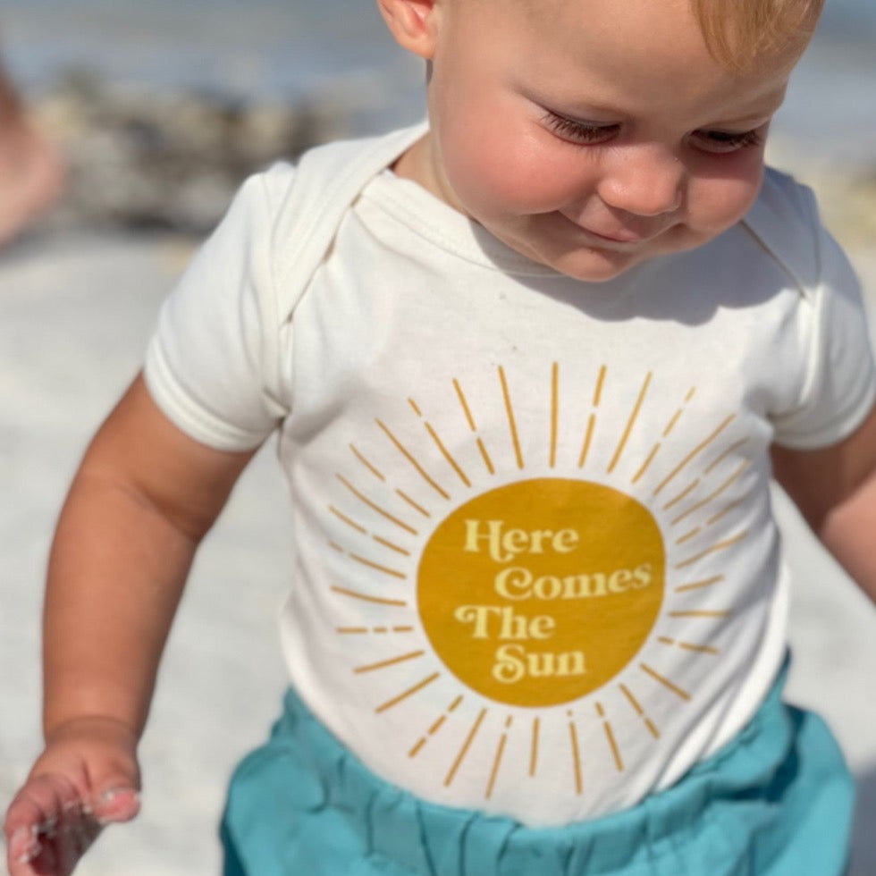 baby onesie summer baby gift sunny sunshine