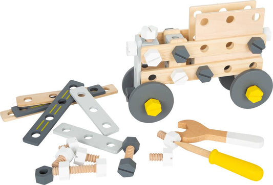 Miniwob Wooden Vehicle Construction Play Set