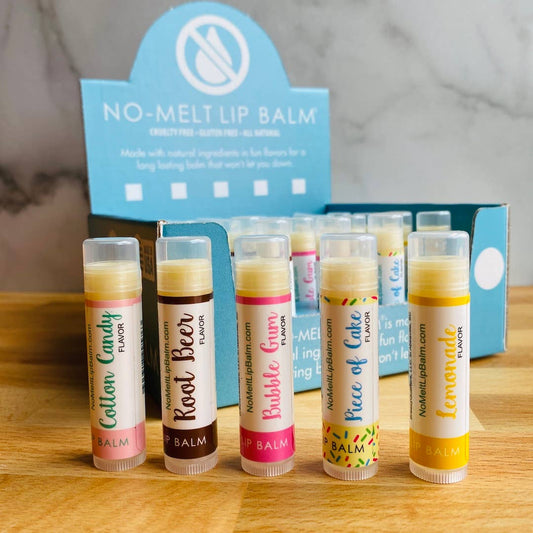Piece of Cake Flavored No-Melt Lip Balm (Sold Separately)
