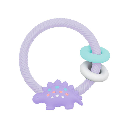 Lilac Dino Ritzy Rattle™