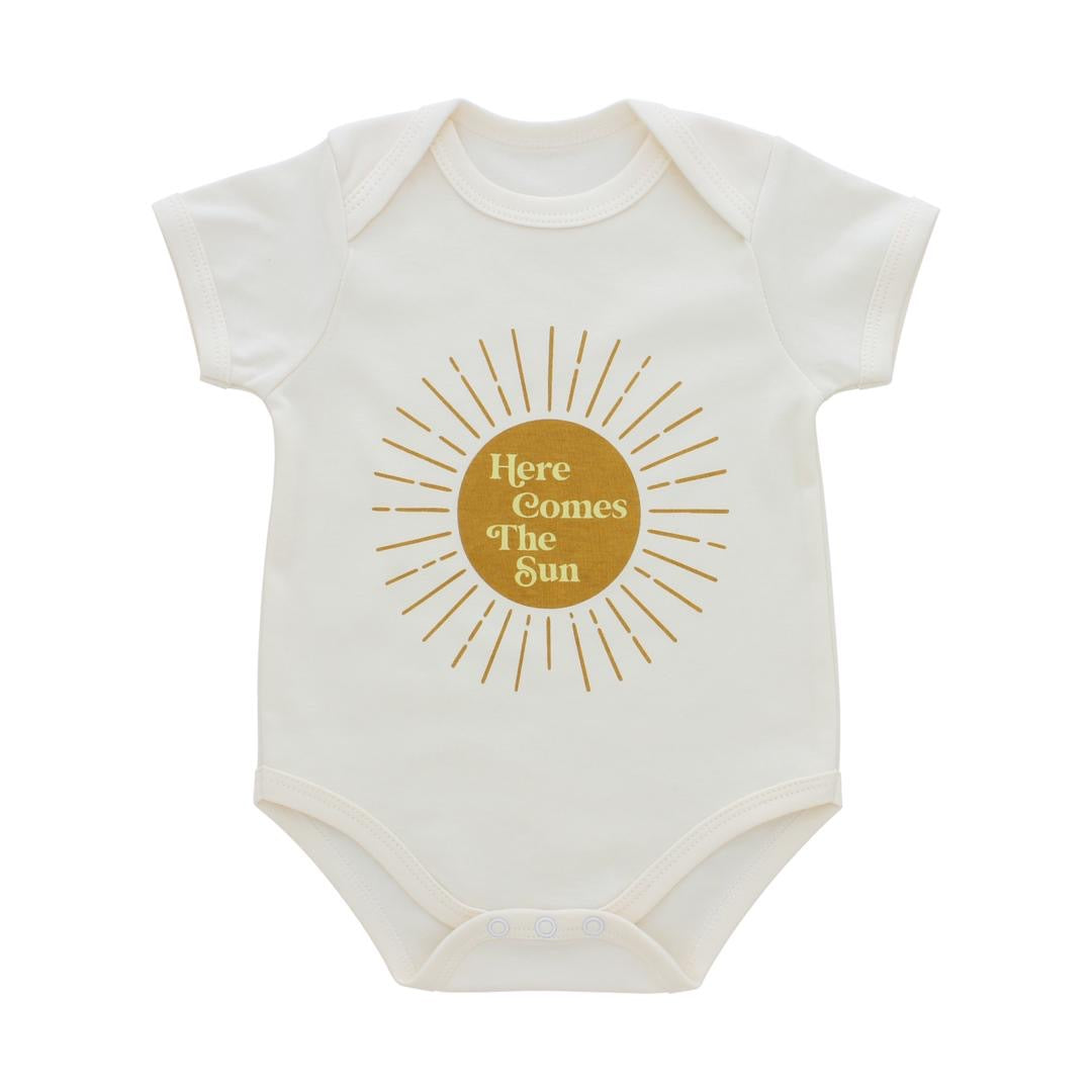 here comes the sun baby onesie summer boy clothes gender neutral