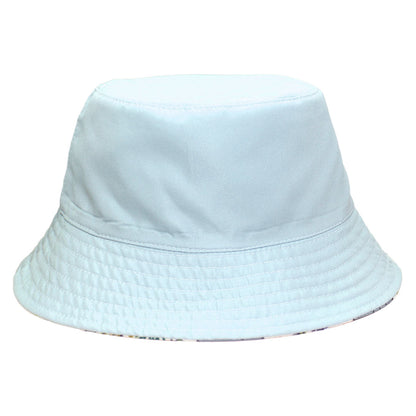 Manatee and Blue Surf Reversible Bucket Hat