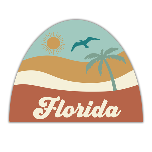 Lucy's Room Florida Beach Sticker