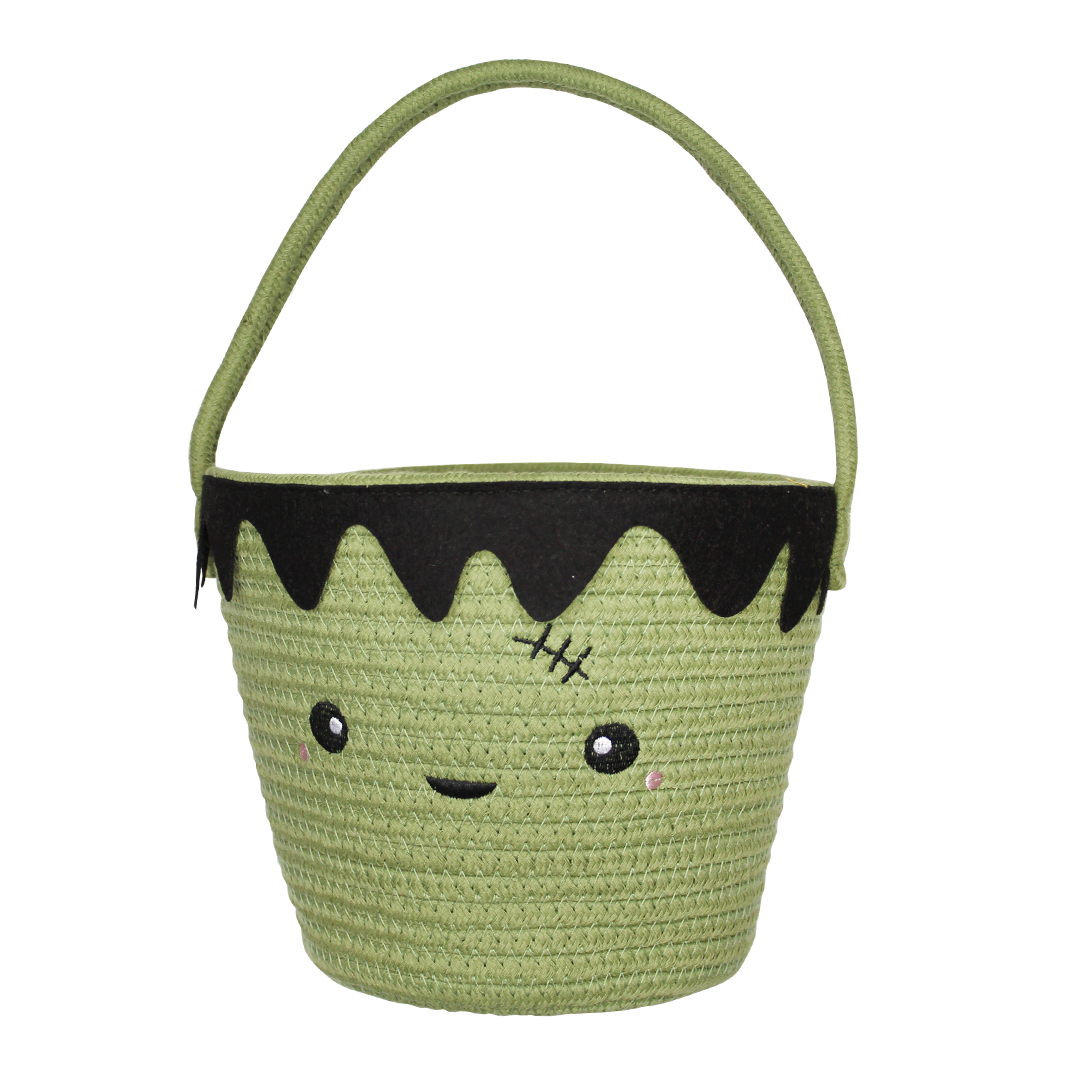 Lucy's Room Frankenstein Rope Halloween Basket