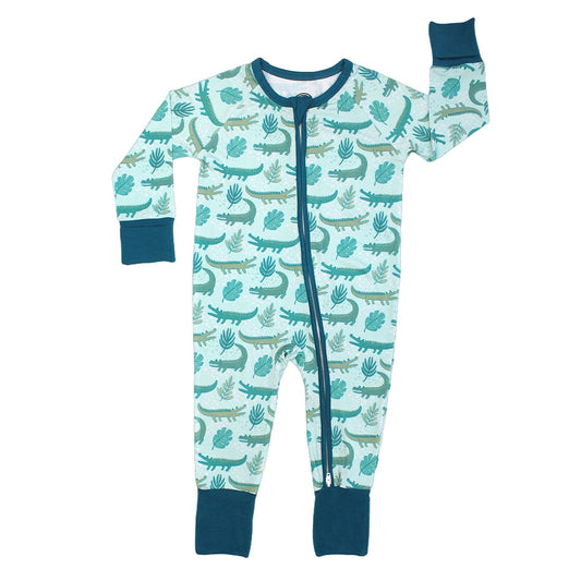 Later Gator Bamboo Convertible Baby Pajamas