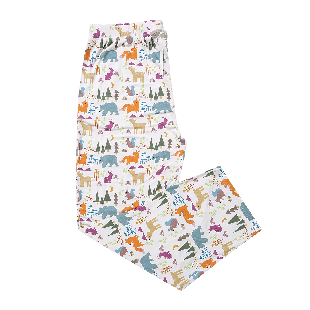 Forest Friends Relaxed Bamboo Lounge Pajama Pants